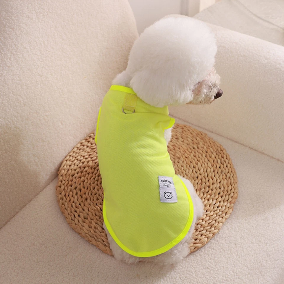 Summer Pet Dog Clothes for Small Dog Vest Breathable Puppy Coat Cat Jacket NEW - Image 4 of 4