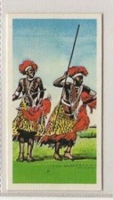 World Record Breaker Card 1983. Tutsi herdsmen Rwanda & Burundi Africa