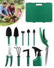 Garden Tool Set, 10pcs Heavy Duty Gardening Tools, Durable Gardenings Hand To...