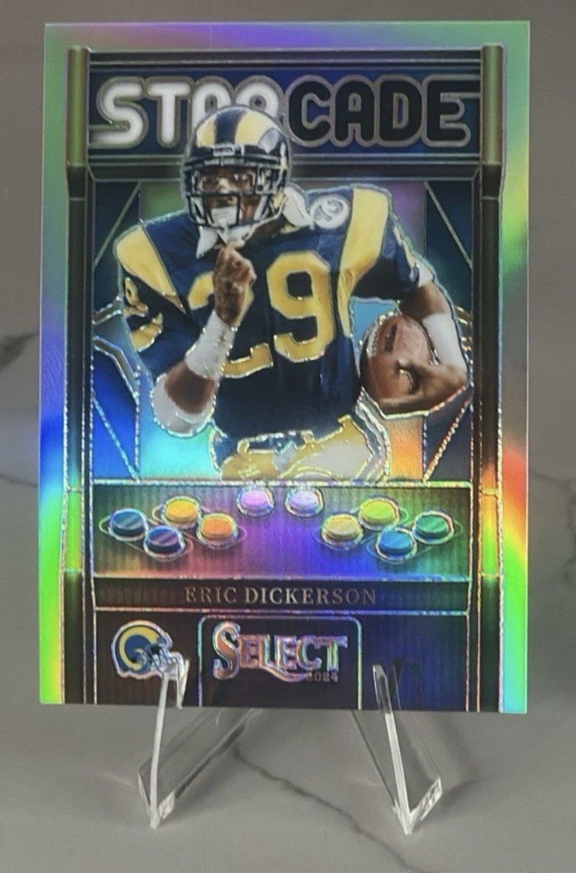 Eric Dickerson 2024 Panini Select Starcade Case Hit SSP LA Rams RARE