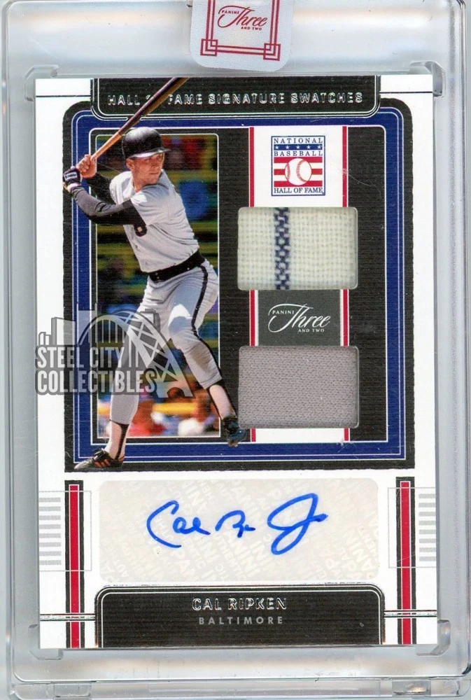 Panini Baseball Cal Ripken, Jr. Autographed Sports Trading Cards