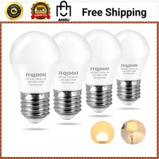 25 Watt Light Bulbs Equivalent, 3W LED Bulbs Soft White 2700K, A15 E26 Low Watt