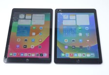 Lot of 2 Working Cracked Apple iPad 6th Gen A1893 32GB Wifi Tablets