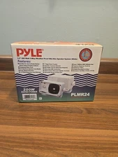  Pyle 200W 3 Way Marine Audio Mini Speakers set of 2  Outdoor Weatherproof NEW