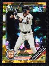 2019 Bowman Chrome Draft Sapphire Edition Gold 4/15 Tyler Fitzgerald j6a