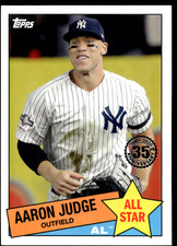 2020 Topps Baseball Aaron Judge 1985 Topps 35th Anniversary All-Stars #85AS-2