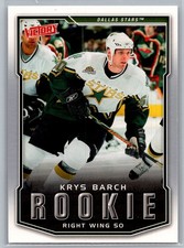 #242 Krys Barch 2007-08 Upper Deck Victory Dallas Stars Rookie