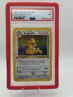 1999 Pokemon Dragonite 4/62 Fossil Holo 1st Edition PSA 7