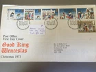 GB STAMPS RARE FIRST DAY COVER 1973 XMAS MISSING PINK COLOUR
