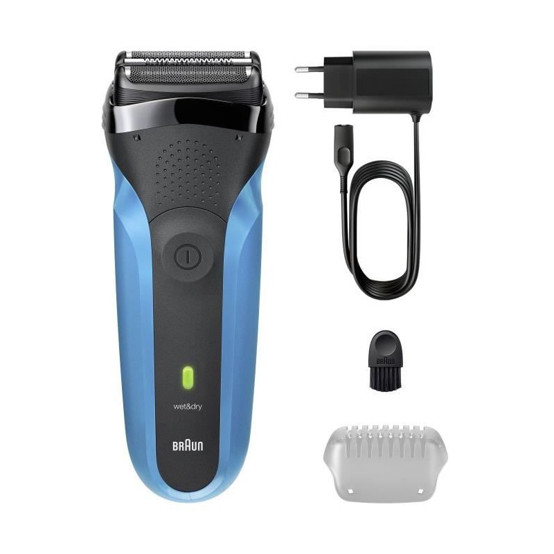 Rasoir électrique Braun Series 3 pour rasage rapide peau sensible