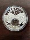 ALABAMA METEORITE 1 OZ .999 SILVER TREASURES of the US UNITED STATES MESA GRANDE