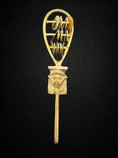 Golden Hathor Sistrum of Sacred Celebration Made In Egypt