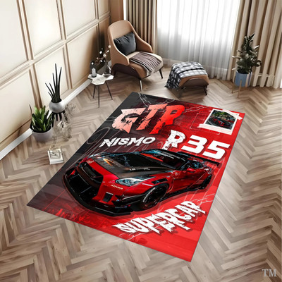 Elite Japanese Widebody Car Mat - Automotive Garage Game Room Area Rug