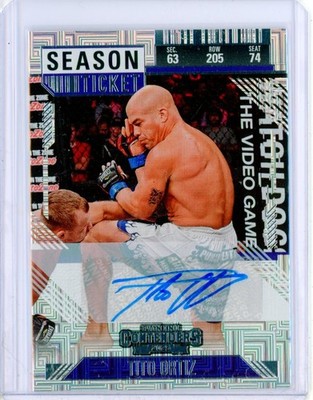 2025 Panini Contenders PFL TITO ORTIZ Autograph AUTO Mojo Signature