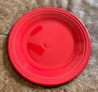 Nice Fiesta Homer Laughlin 10.25 in Dinner Plate Scarlet Red ? Pottery