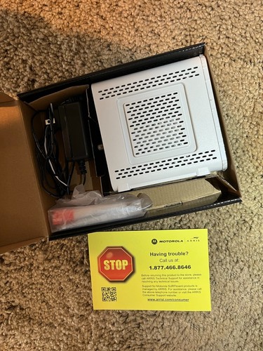 ARRIS Motorola SURFboard 400 Series SB6141 Docsis 3.0 Cable Modem - Bild 3 von 5