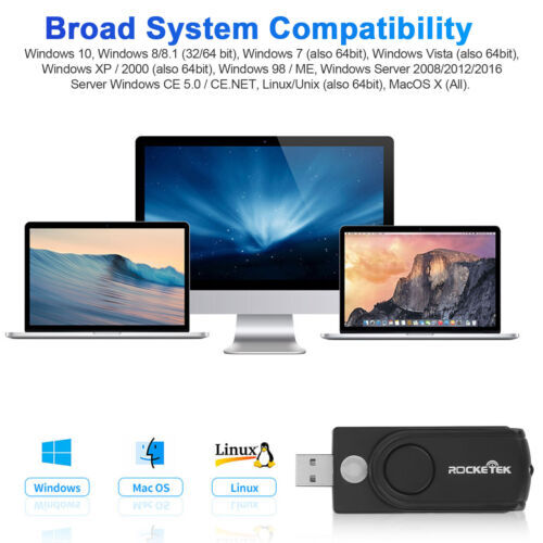 USB Smart Card Reader SIM/ DOD/ CAC/ Government/ National ID Adapter for Windows - Picture 6 of 9