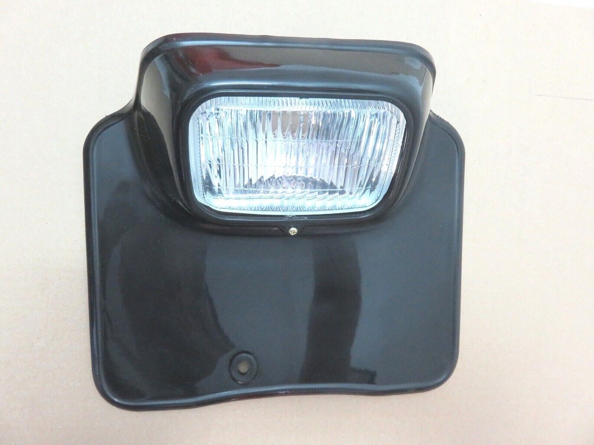 ホンダ XR ヘッドライトユニット レッド HONDA XR350R XR250R XR500R XR200R OEM HEADLIGHT SHROUD W