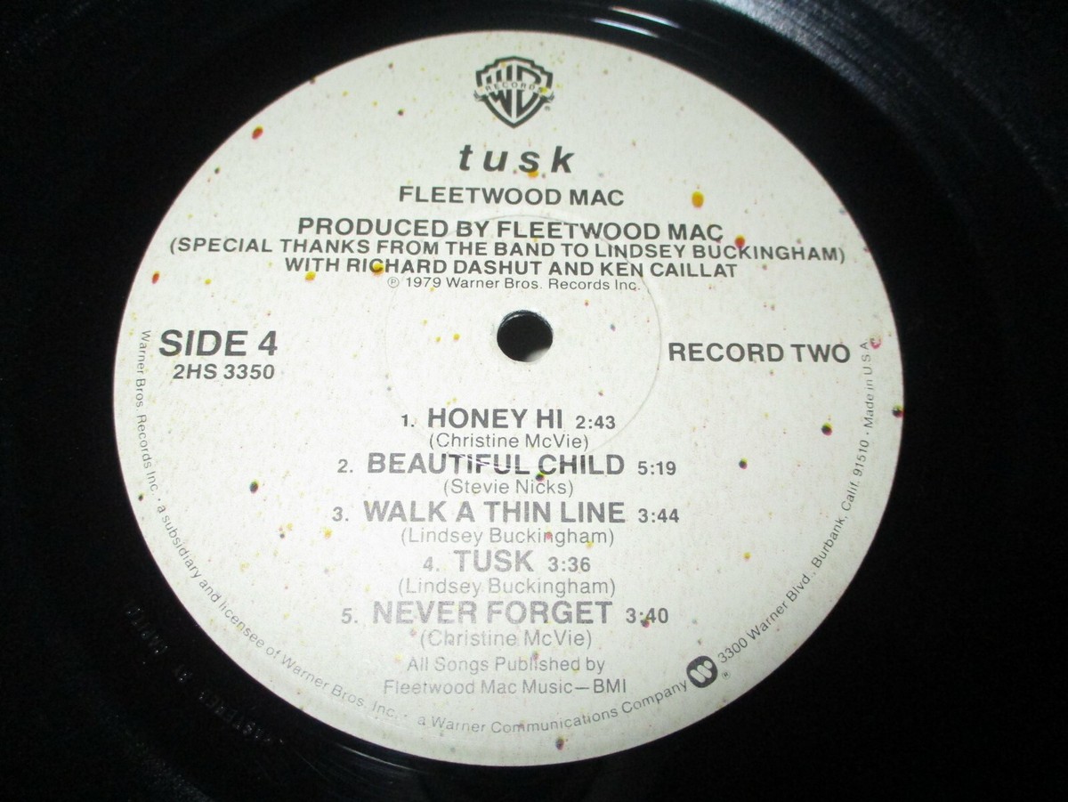 Fleetwood Mac プロモ　1979 FLEETWOOD MAC Japan 1979 White Label Promo NM 7