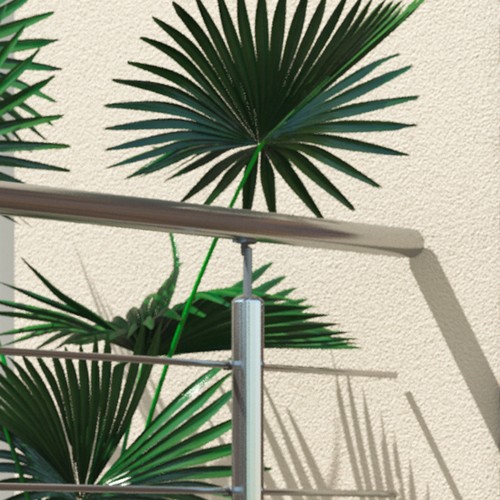DOLLE Geländer Set Edelstahl V2A Handlauf Treppe Terrasse Brüstung Bausatz - Bild 7 von 27