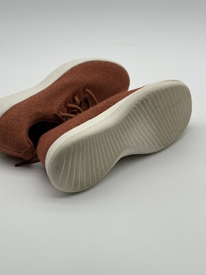Allbirds Merino Wool Runners Diablo Orange Lace Tie Sneakers  display picture 2