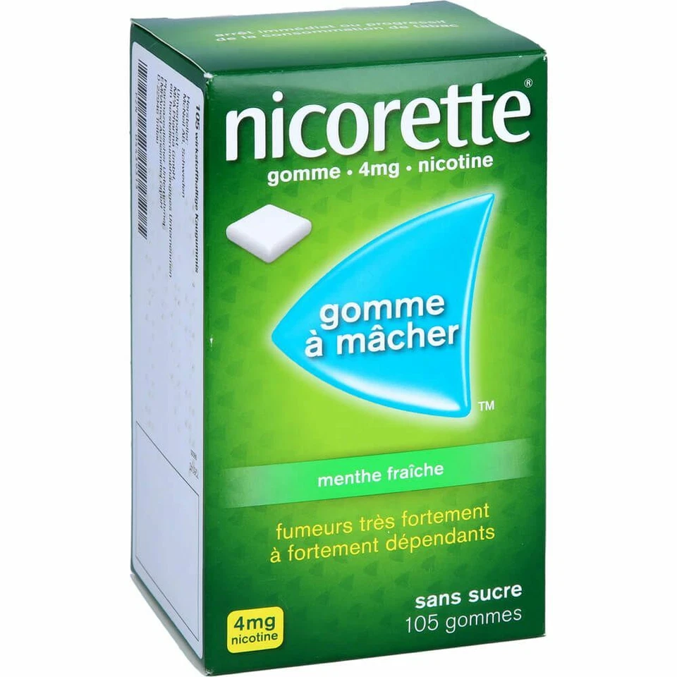 EMRAMED NICORETTE 4 mg freshmint Kaugummi 105 St PZN04439313