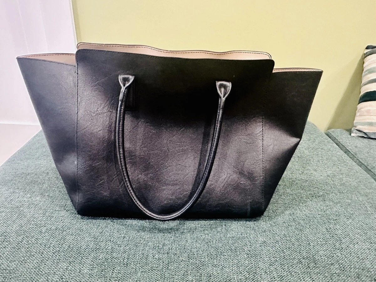 Ebay leather top tote bag