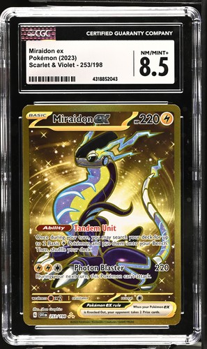 Miraidon ex graded CGC 8 for sale on eBay