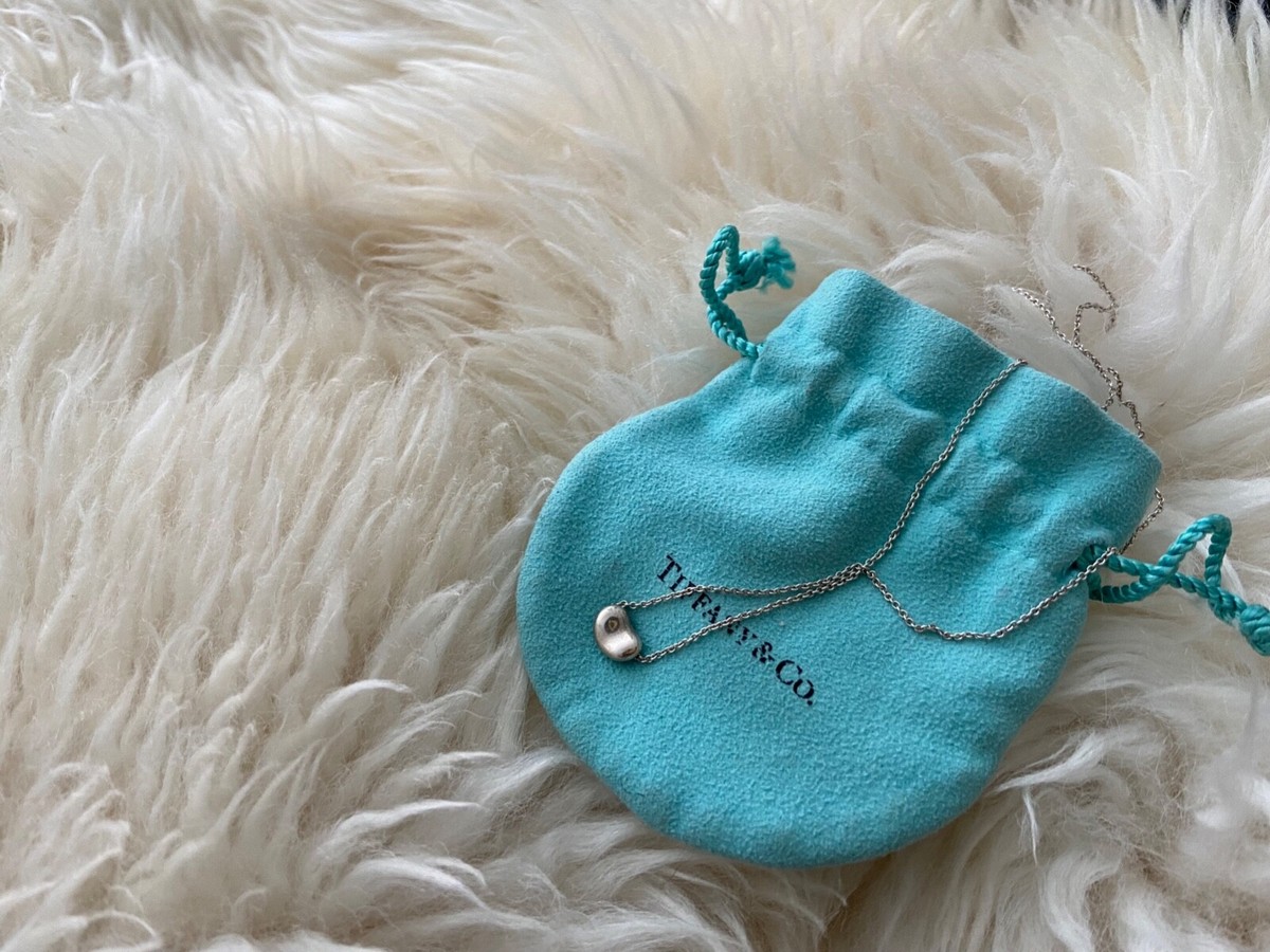Tiffany Elsa Peretti Bean Pendant sterling silver 9mm
