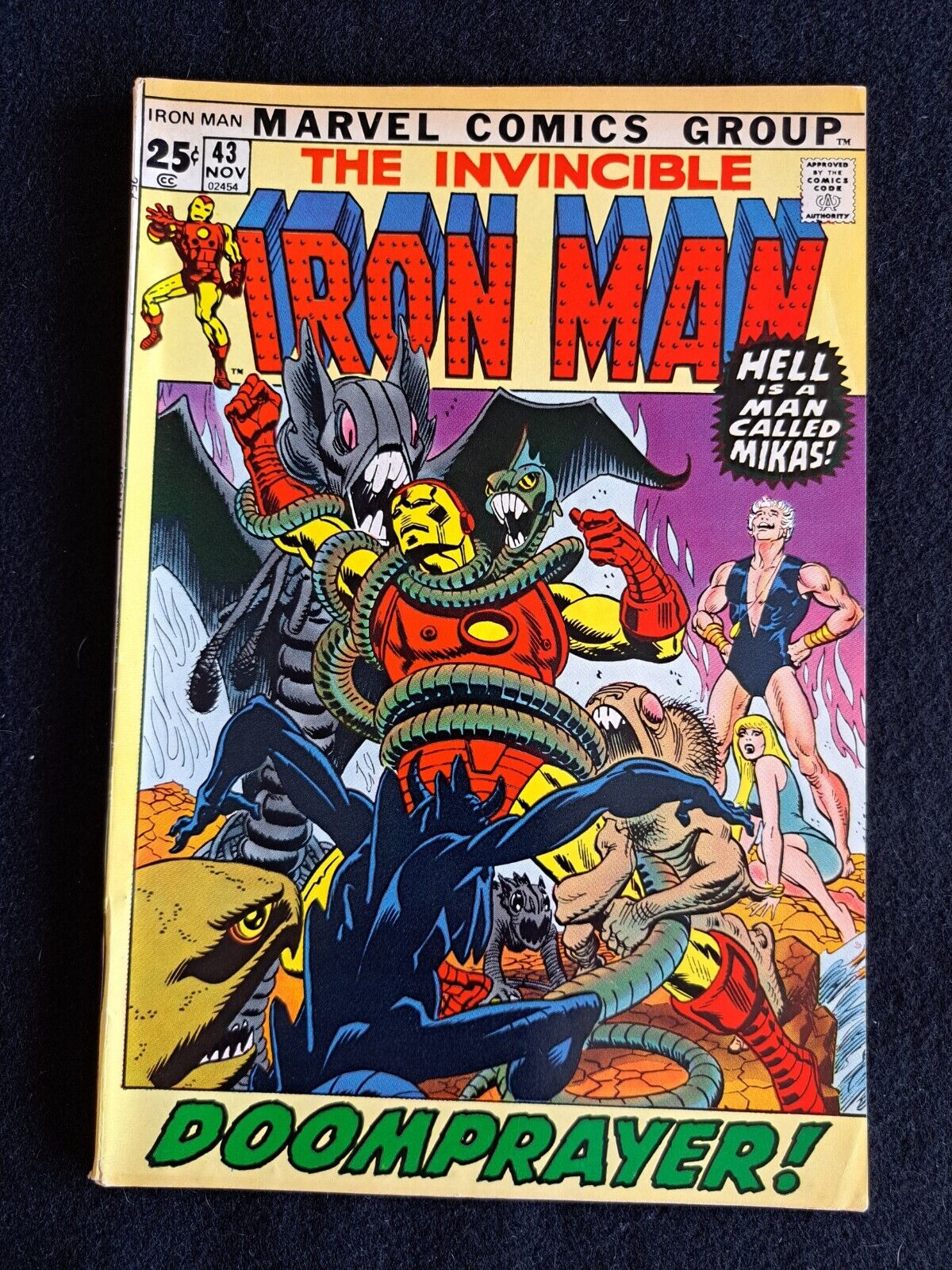 Iron Man 43 Marvel Comics 1971 1st Appearance Guardsman Nice Copy