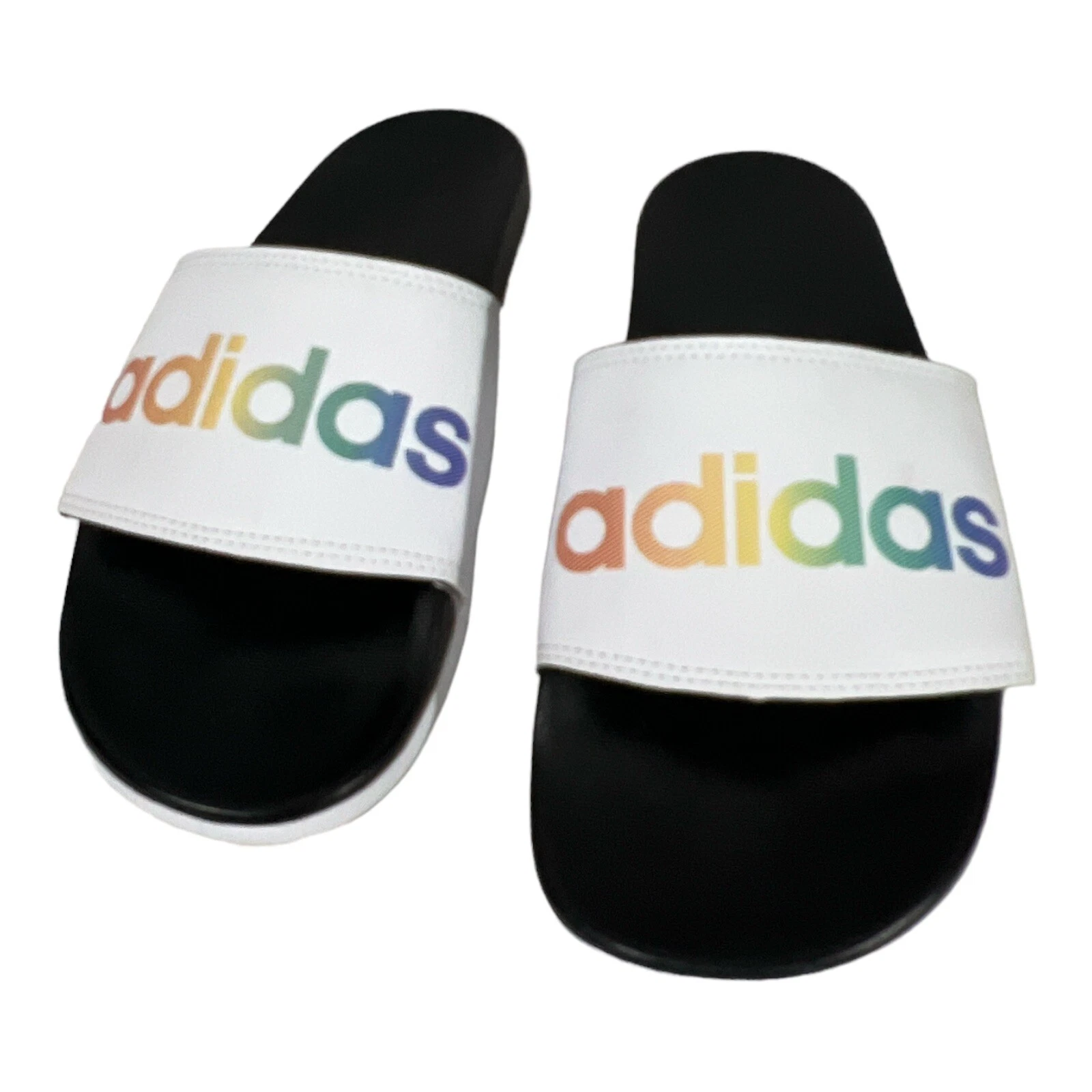 Sandali Adidas Adilette Lite Pride slides sandali bianchi donna 5 S1 1