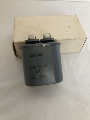 HI-TORQ CAP KKX -3-37A Run Capacitor  370VAC 50/60Hz