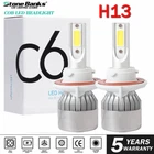 H13 9008 LED Headlight Kit COB 5500W 1000000LM High/Low Beam Super Bright Bulb