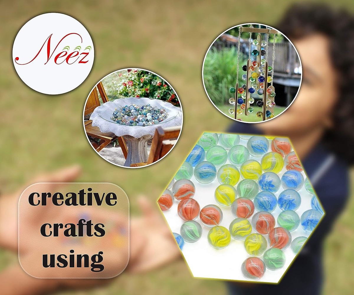 Biglie Di Vetro Decorative 16mm - Confezione 95 Pezzi, Colore Blu Oceano, Per Centrotavola E Vasi - Foto 8