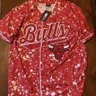 Nba Chicago Bulls Basketball Jersey Red Size Large Nwt