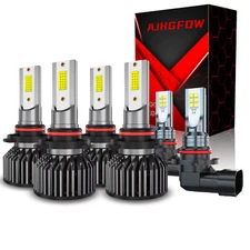 For Chevy Avalanche 1500 Crew Cab Pickup 5.3L 2002-2006 LED Headlight Fog Bulbs