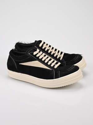 Rick Owens Pony Hair Vintage Sneakers 44