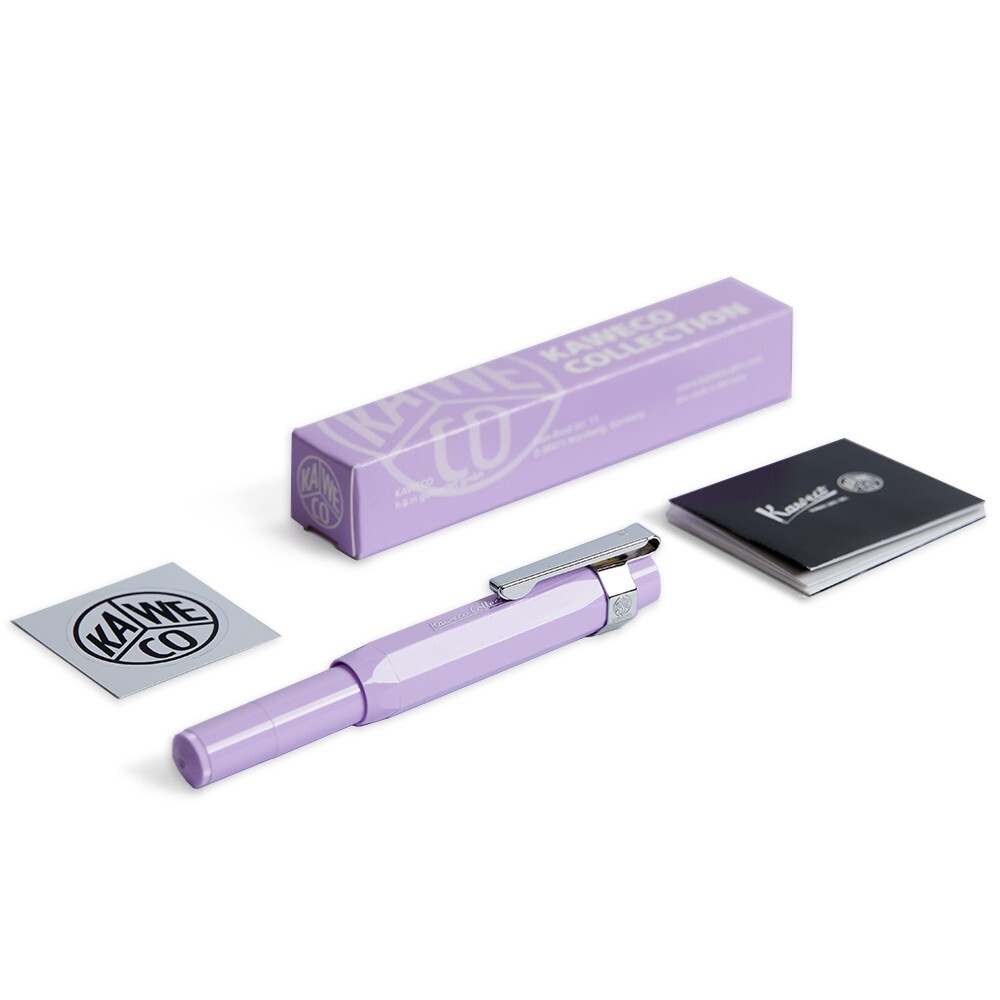 Kaweco COLLECTION Fountain Pen Lavender, EF/F/M/B/BB Nib with Clip