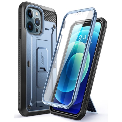 SUPCASE For iPhone 13 Pro 6.1' Unicorn Beetle Pro Full-Body Rugged Holster Case - Picture 19 of 31