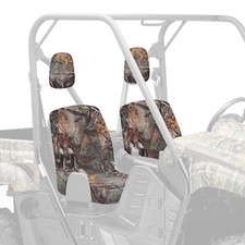900d Utv Bucket Seat Cover Wheadrest Cover For Yamaha Rhino 450 700 660 2004-21