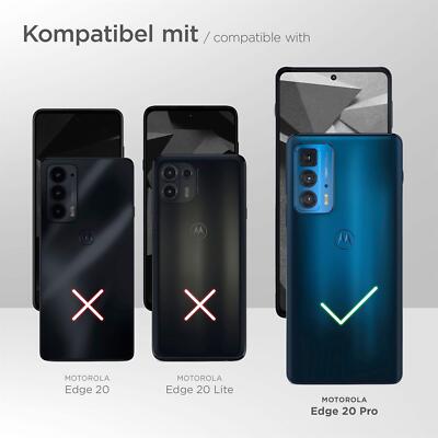 Leder-Handyhülle Für Motorola Edge 30 Ultra - Flip Case Mit Kartenfächern & Ständerfunktion