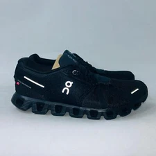ON RUNNING CLOUD 5 MENS "ALLBLACK COMFORTABLE BREATHEABLE RUNNING SHOES SIZE 11D