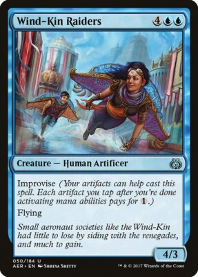 Wind-Kin Raiders | #50 | AER | MTG | Regular | LP