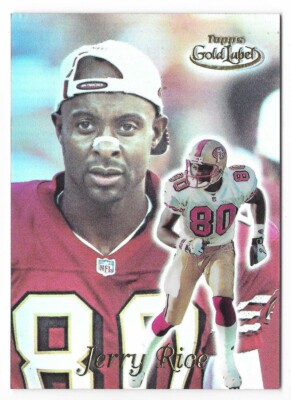 JERRY RICE 1999 Topps Gold Label Football Class 1 # 60 San