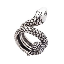 Sterling Silver Snake Ring