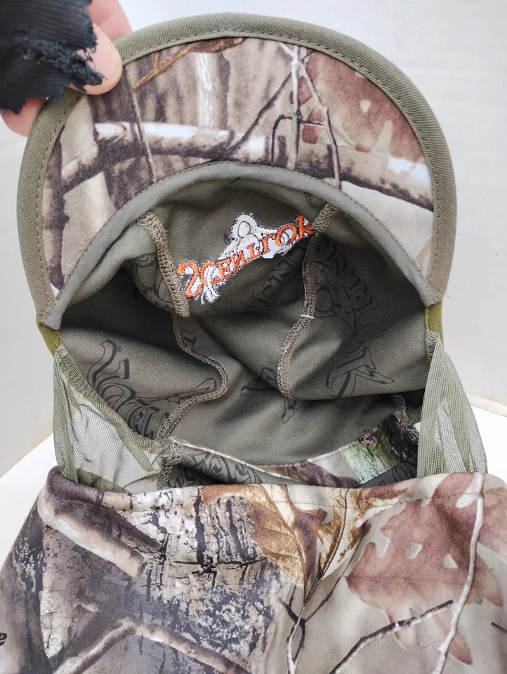 ScentLok Full Season Ultimate Headcover Camouflage Camo Stow It Real Tree New - Image 4 of 4
