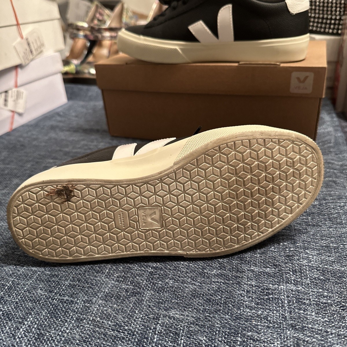 スニーカー CAMPO CHROMEFREE LEATHER Veja Campo Chromefree Leather White/Natural Curated at Jake