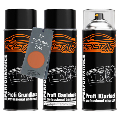 Autolack Spraydosen Set für Daihatsu R44 Apricot Candy Orange Metallic