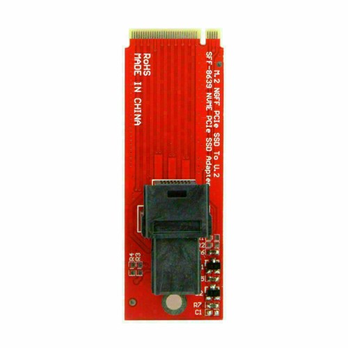 Kit Chenyang M.2 vers U.2 SFF-8639 NVME PCIe adaptateur SSD pour carte mère Intel SSD - Photo 6/7