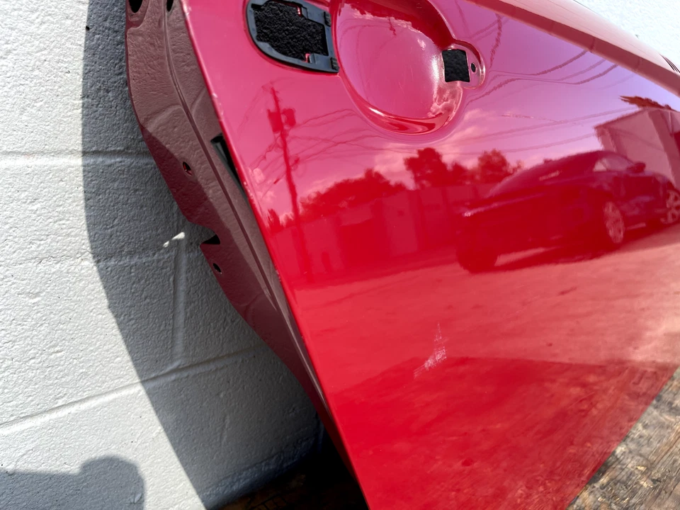 2000-2006 AUDI TT QUATTRO MK1 8N RIGHT PASSENGER SIDE RH DOOR SHELL RED - Image 4 of 4